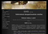 Webová stránka SHS s.r.o.