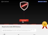 Webová stránka Sia Security Industry Authority S. r. o.