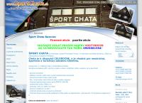 Webová stránka Šport Chata Považský Inovec