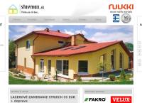 Webová stránka Stavmax s.r.o.