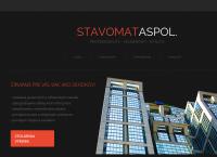 Webová stránka Stavomat a spol. s.r.o.