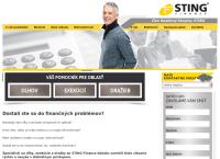 Webová stránka Realitná Kancelária Sting S.r.o.