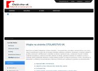 Webová stránka Stolárstvo-Vk