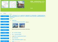 Webová stránka Svs - Inžiniering, S.r.o