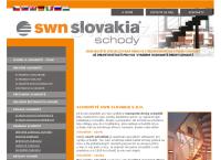 Webová stránka SWN Slovakia s.r.o.