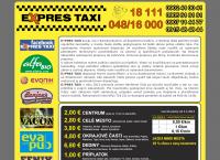 Webová stránka EXPRES TAXI s.r.o