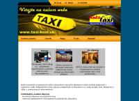 Webová stránka Auto Taxi Kysucké Nové Mesto