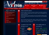 Webová stránka VH-SYSTÉM