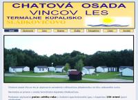Webová stránka Chatová Osada