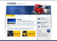 Webová stránka Vydos Bratislava, S.r.o.