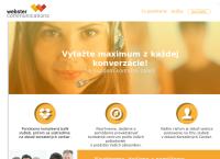 Webová stránka Webster Communications s.r.o.
