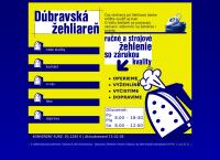Webová stránka Dúbravská Žehliareň