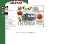 Webová stránka ZELONAX s.r.o.