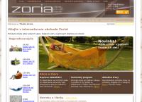 Webová stránka Zoria s. r. o.