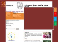 Webová stránka ZÁKLADNÁ ŠKOLA Bytča