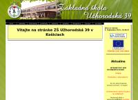 Webová stránka Základná Škola Košice