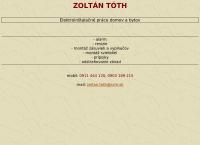 Webová stránka Zoltán Tóth