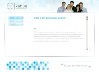 Webová stránka Kubus Pro s.r.o.