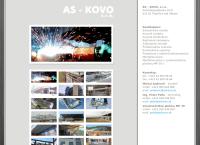 Webová stránka AS - KOVO s.r.o.
