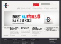 Webová stránka Bonet Group S.r.o.