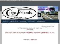 Webová stránka CARGO FRIENDS SLOVAKIA s.r.o.