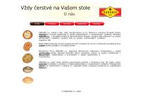 Webová stránka DANUBIA a.s.