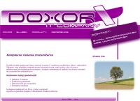 Webová stránka Doxor s.r.o.