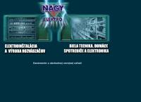 Webová stránka Elektro Nagy Ing. Peter Nagy