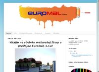 Webová stránka Euromal s.r.o.