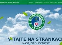 Webová stránka EUROMETAL GROUP Slovakia s.r.o.