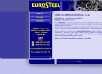 Webová stránka EURO STEEL s.r.o.