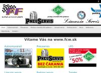 Webová stránka F.C.W., spol. s r.o.