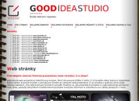 Webová stránka Good Idea Studio, S.r.o.