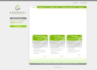 Webová stránka Greenhill consulting s.r.o.