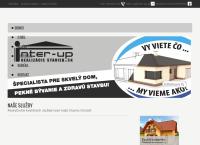 Webová stránka INTER-UP, s.r.o. | Realizácie stavieb
