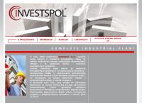 Webová stránka Investspol, S. r. o.