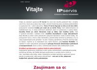 Webová stránka Ip Servis S.r.o.