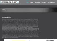 Webová stránka IZ - METALPLAST s.r.o.