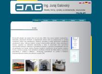 Webová stránka Ing. Juraj Galovský - Jag