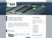 Webová stránka KDS s.r.o.