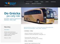 Webová stránka KORONA TRAVEL s.r.o.