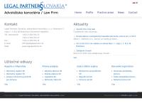 Legal Partners Slovakia, advokátska kancelária s.r.o.