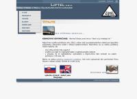 Webová stránka Liptel s.r.o.