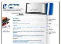 Webová stránka Literárny fond