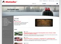 Webová stránka Continental Matador Rubber s.r.o.