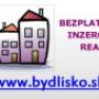 Bydlisko.sk - realitný inzertný portál.