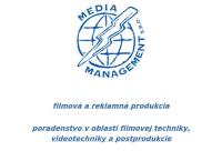 Webová stránka Media Management s.r.o.