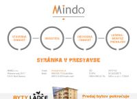 Webová stránka MINDO s.r.o.