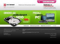 Webová stránka M + K Cervený s.r.o.