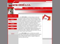 Webová stránka MTM Okná s.r.o.